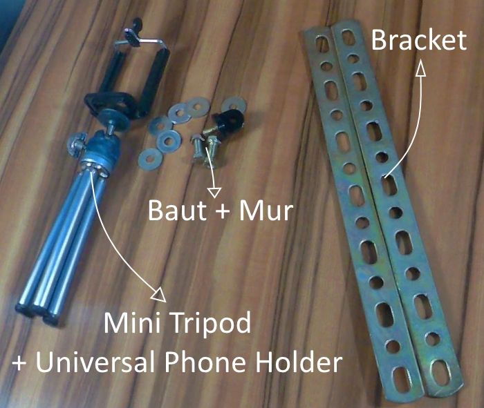 cara buat stabilizer camera steadycam gimbal murah