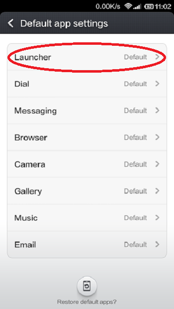 cara ganti launcher redmi 1s