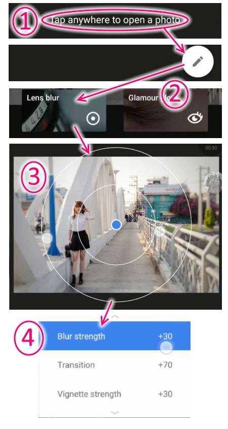 cara membuat foto bokeh android apaan sih