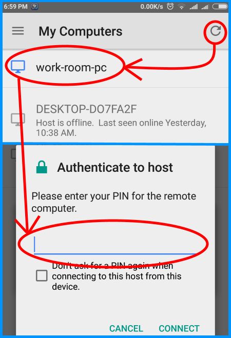 cara remote mengontrol komputer dari lewat android