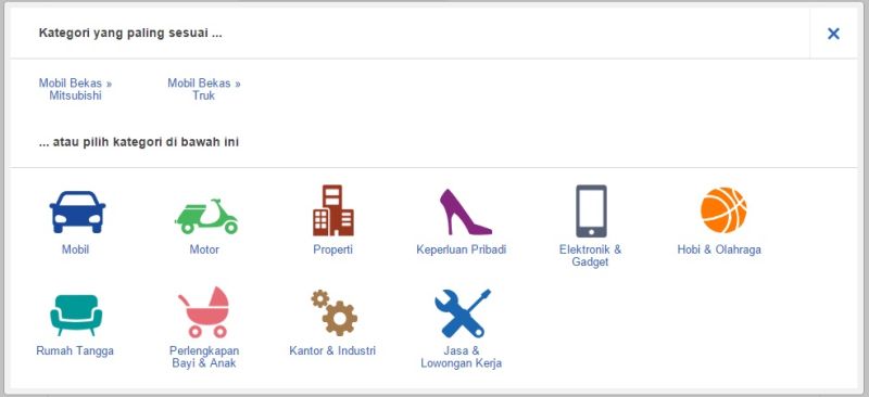cara pasang iklan di olx.co.id tampilan baru